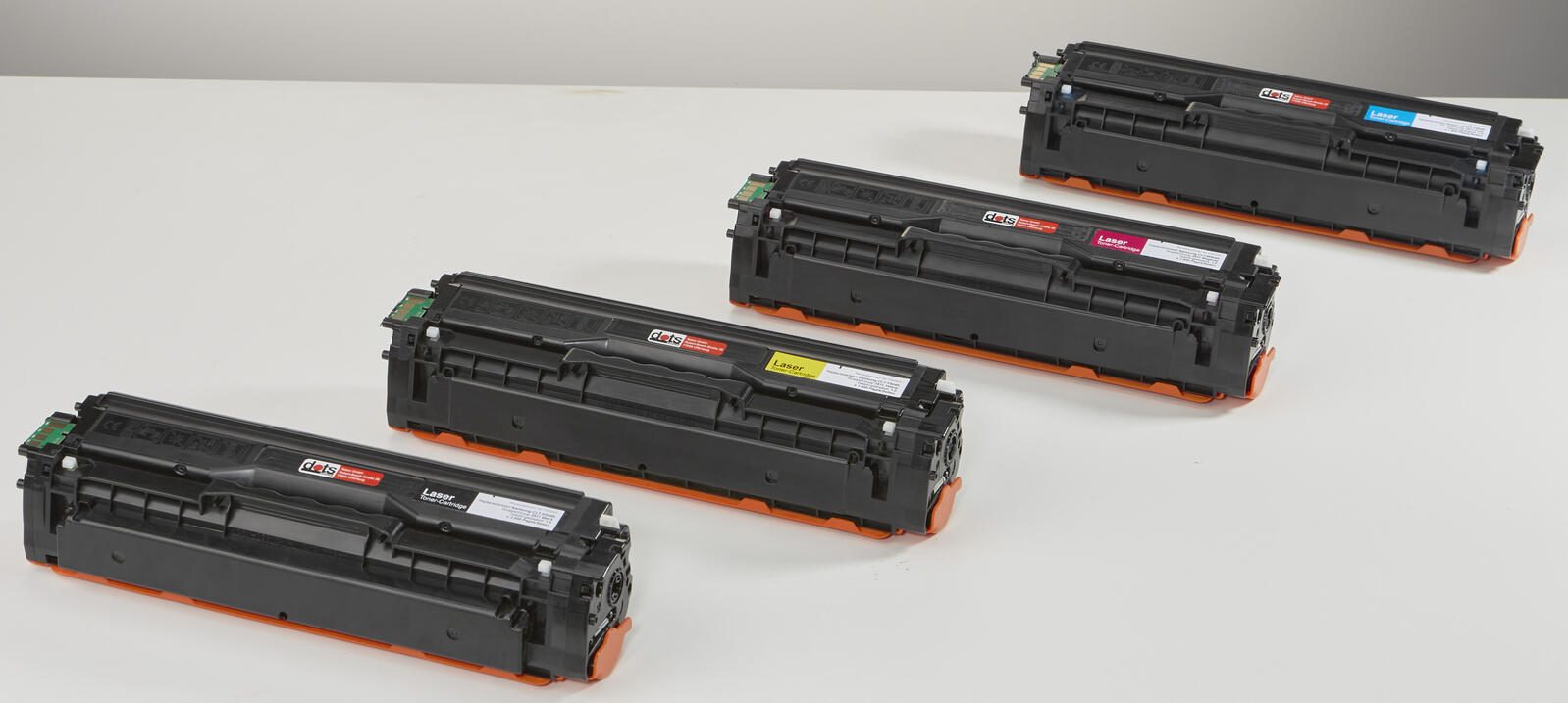 dots Toner kompatibel zu SAMSUNG CLT-P504C (SU400A), 4er-Set schwarz, cyan, magenta, gelb