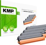 KMP Toner B-T98V schwarz, cyan, magenta, gelb kompatibel zu brother TN421BK/C/M/Y, 4er-Set