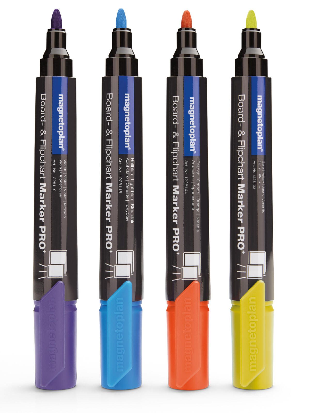 magnetoplan PRO Whiteboard- und Flipchart-Marker 1.5 - 3.0 mm Mehrfarbig