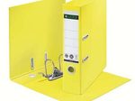 LEITZ Ordner Rückenbreite 8 cm DIN A4 Karton gelb