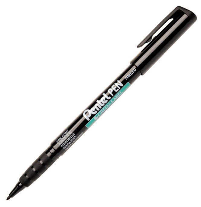 Pentel Permanentmarker 1.0 mm Schwarz