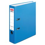 herlitz Ordner Rückenbreite 8 cm DIN A4 Kunststoff blau, acqua