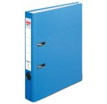 herlitz Ordner Rückenbreite 5 cm DIN A4 Kunststoff blau, acqua