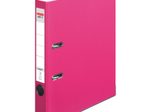 herlitz Ordner Rückenbreite 5 cm DIN A4 Kunststoff pink