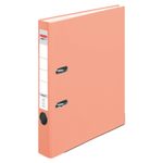 herlitz Ordner Rückenbreite 5 cm DIN A4 Kunststoff lachs