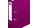 herlitz Ordner Rückenbreite 8 cm DIN A4 Kunststoff brombeer