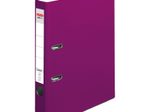 herlitz Ordner Rückenbreite 5 cm DIN A4 Kunststoff brombeer