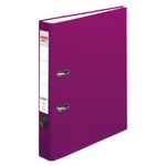 herlitz Ordner Rückenbreite 5 cm DIN A4 Kunststoff brombeer