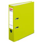 herlitz Ordner Rückenbreite 8 cm DIN A4 Kunststoff neon grün