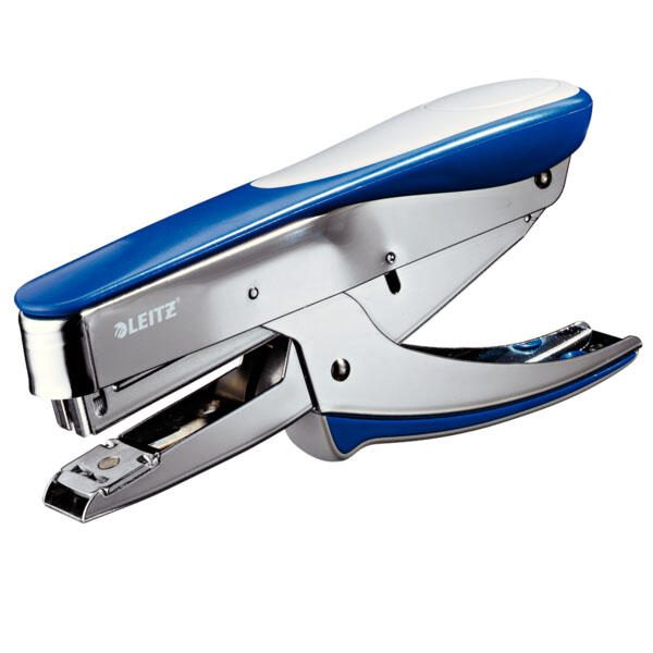 LEITZ Heftzange blau-metallic