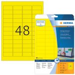 HERMA Etiketten 4366 gelb 45,7 x 21,2 mm