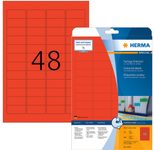 HERMA Etiketten 4367 rot 45,7 x 21,2 mm