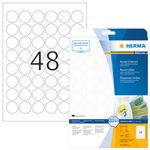 HERMA Etiketten 4387 weiß 30,0 x 30,0 mm