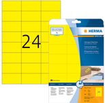HERMA Etiketten 4466 gelb 70,0 x 37,0 mm