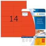HERMA Etiketten 5059 rot 105,0 x 42,3 mm