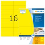 HERMA Etiketten 4256 gelb 105,0 x 37,0 mm
