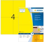 HERMA Etiketten 4396 gelb 105,0 x 148,0 mm