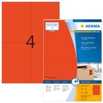 HERMA Etiketten 4397 rot 105,0 x 148,0 mm