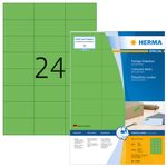 HERMA Etiketten 4409 grün 70,0 x 37,0 mm