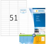 HERMA Etiketten 4459 weiß 70,0 x 16,9 mm
