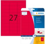 HERMA Etiketten 5045 rot 63,5 x 29,6 mm