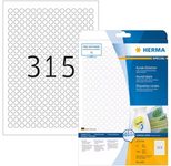 HERMA Etiketten 4385 weiß 10,0 x 10,0 mm