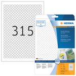 HERMA Etiketten 4385 weiß 10,0 x 10,0 mm
