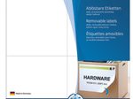 HERMA Etiketten 5082 weiß 105,0 x 148,0 mm
