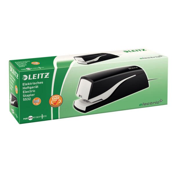 LEITZ Elektrohefter schwarz