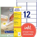 AVERY Zweckform Etiketten L4743REV-100 weiß 99,1 x 42,3 mm