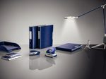 LEITZ Heftgerät titan blau