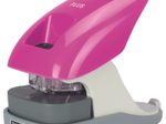 PLUS JAPAN Klammerloses Heftgerät pink