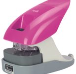 PLUS JAPAN Klammerloses Heftgerät pink