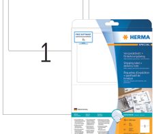 HERMA Adressetiketten 8316 weiß 182,0 x 130,0 mm