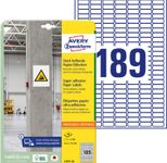 AVERY Zweckform Power-Etiketten L7871-20 weiß 25,4 x 10,0 mm
