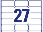 AVERY Zweckform Power-Etiketten L7874-20 weiß 63,5 x 29,6 mm