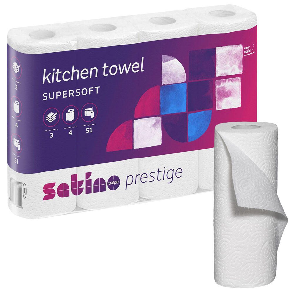 Satino by wepa Küchenrollen 3-lagig