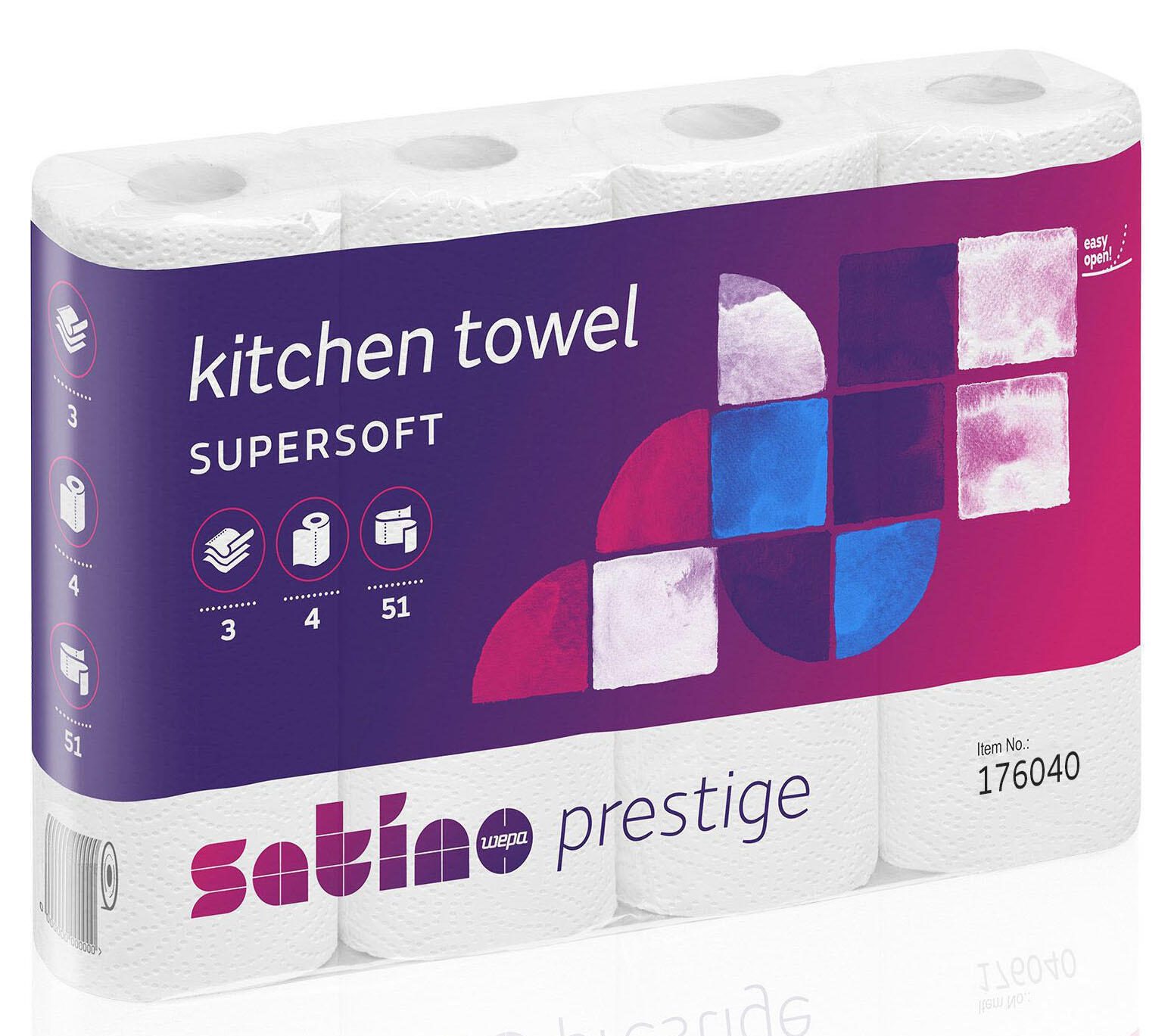 Satino by wepa Küchenrollen 3-lagig