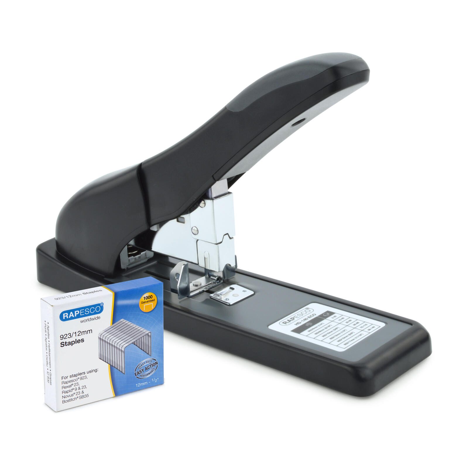 RAPESCO® Heftgerät schwarz