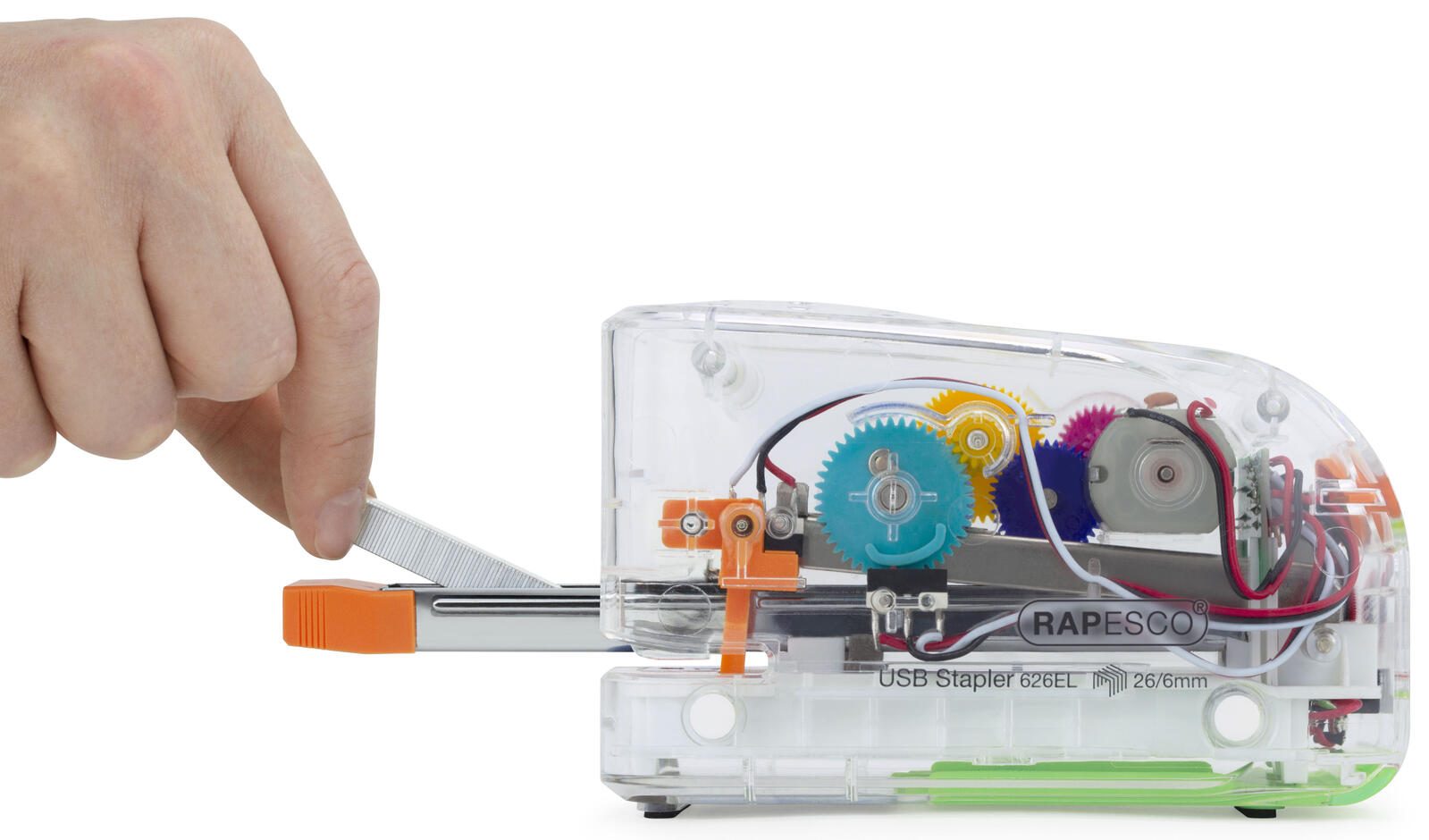 RAPESCO® Elektrohefter transparent