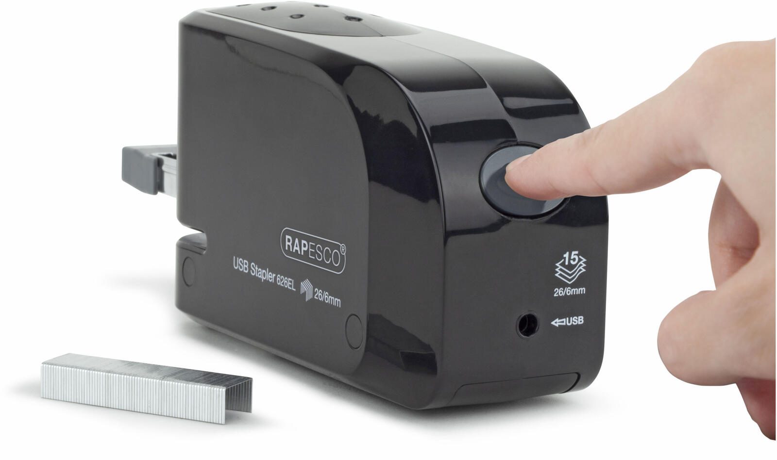 RAPESCO® Elektrohefter schwarz