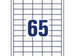AVERY Zweckform Etiketten LR3666-10 weiß 38,0 x 21,2 mm