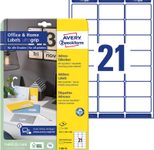 AVERY Zweckform Adressetiketten 7160-10 weiß 63,5 x 38,1 mm