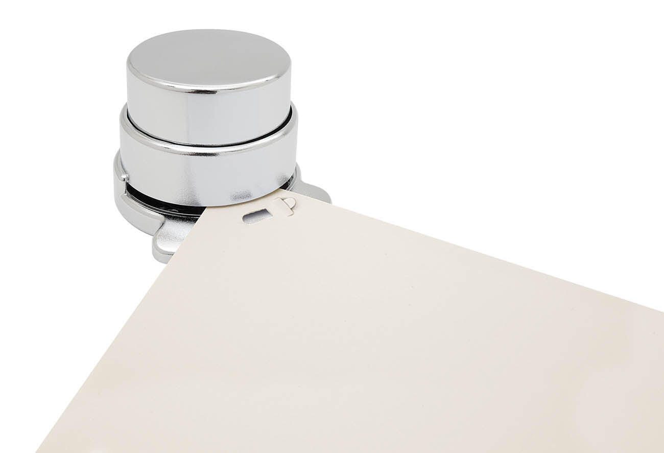WEDO Klammerloses Heftgerät chrom