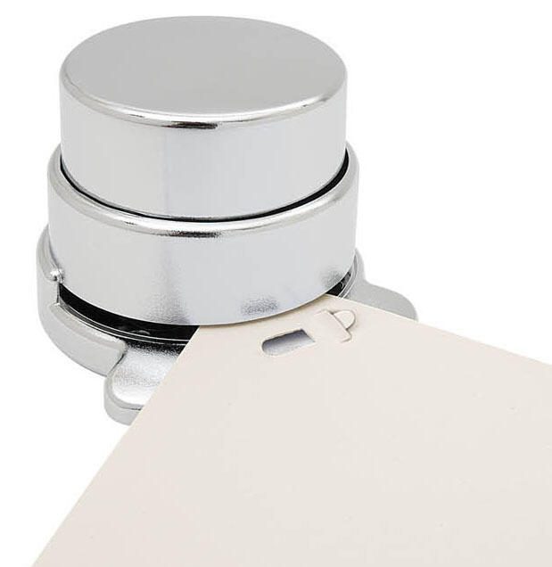 WEDO Klammerloses Heftgerät chrom
