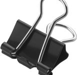 WESTCOTT Foldbackklammern schwarz 1.5 cm