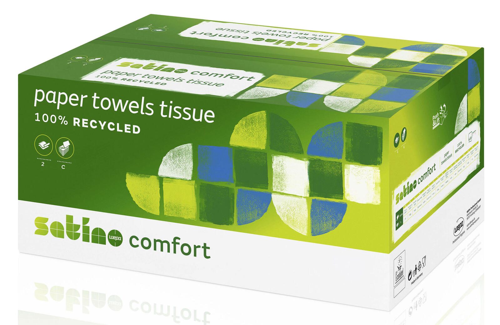 Satino by wepa Papierhandtücher comfort 2-lagig