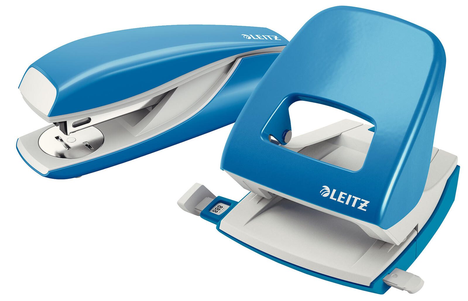 LEITZ Heftgerät hellblau