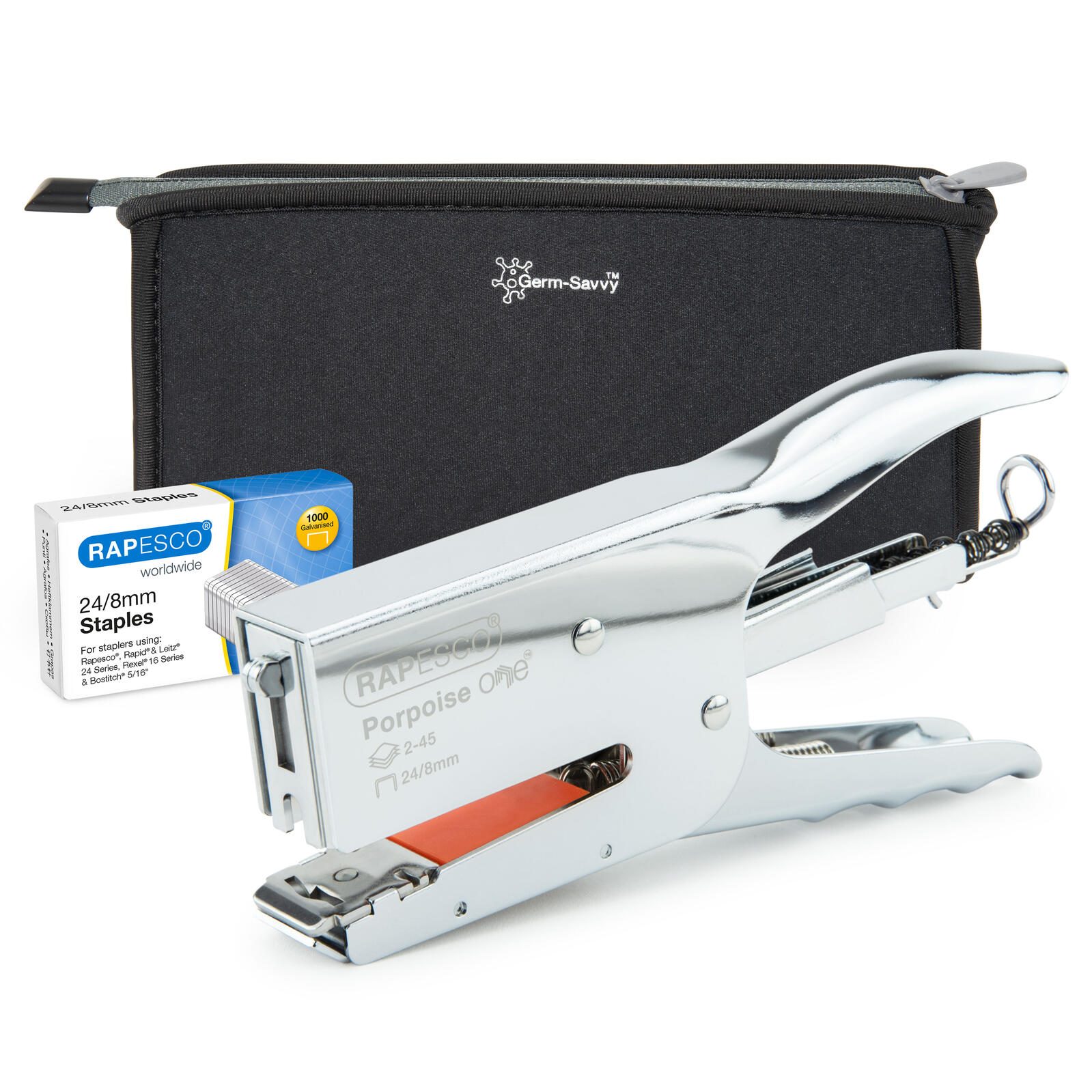 RAPESCO® Heftzange silber