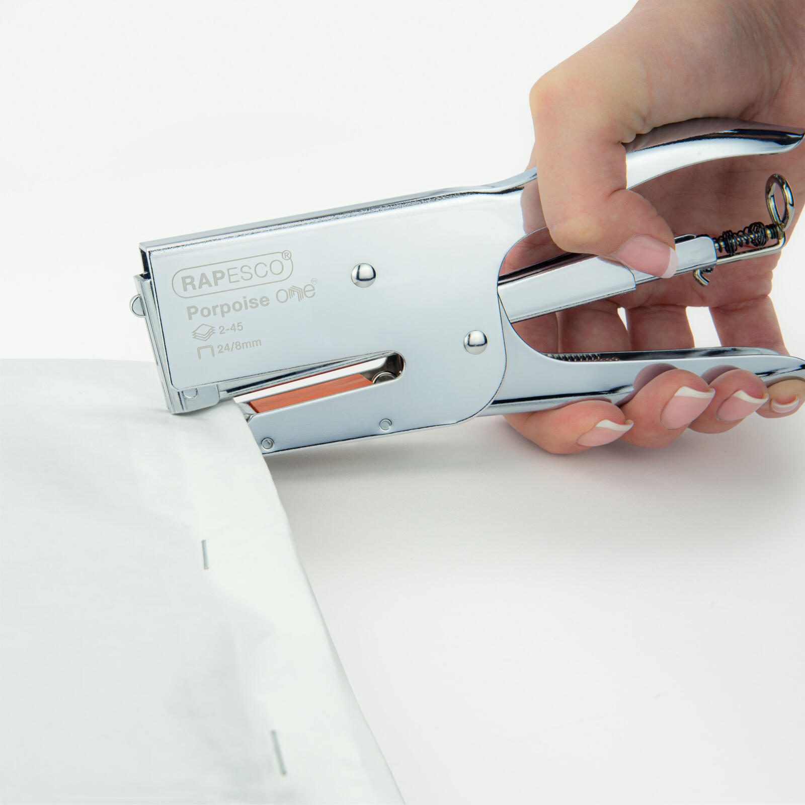 RAPESCO® Heftzange silber